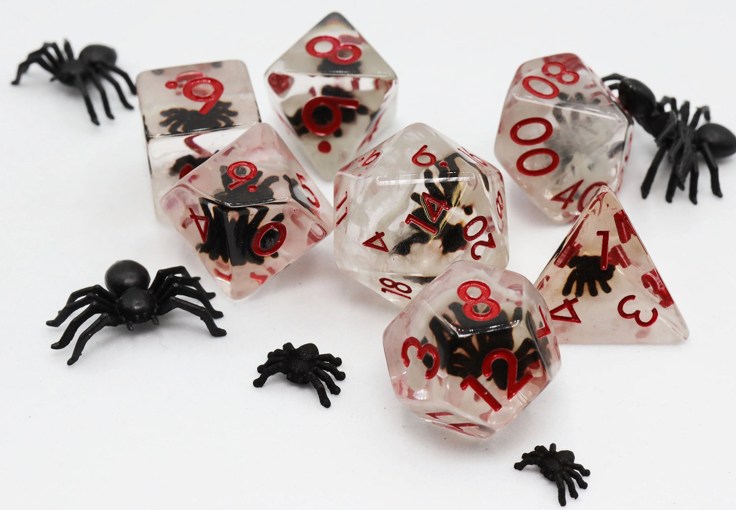 Black Widow RPG Dice Set