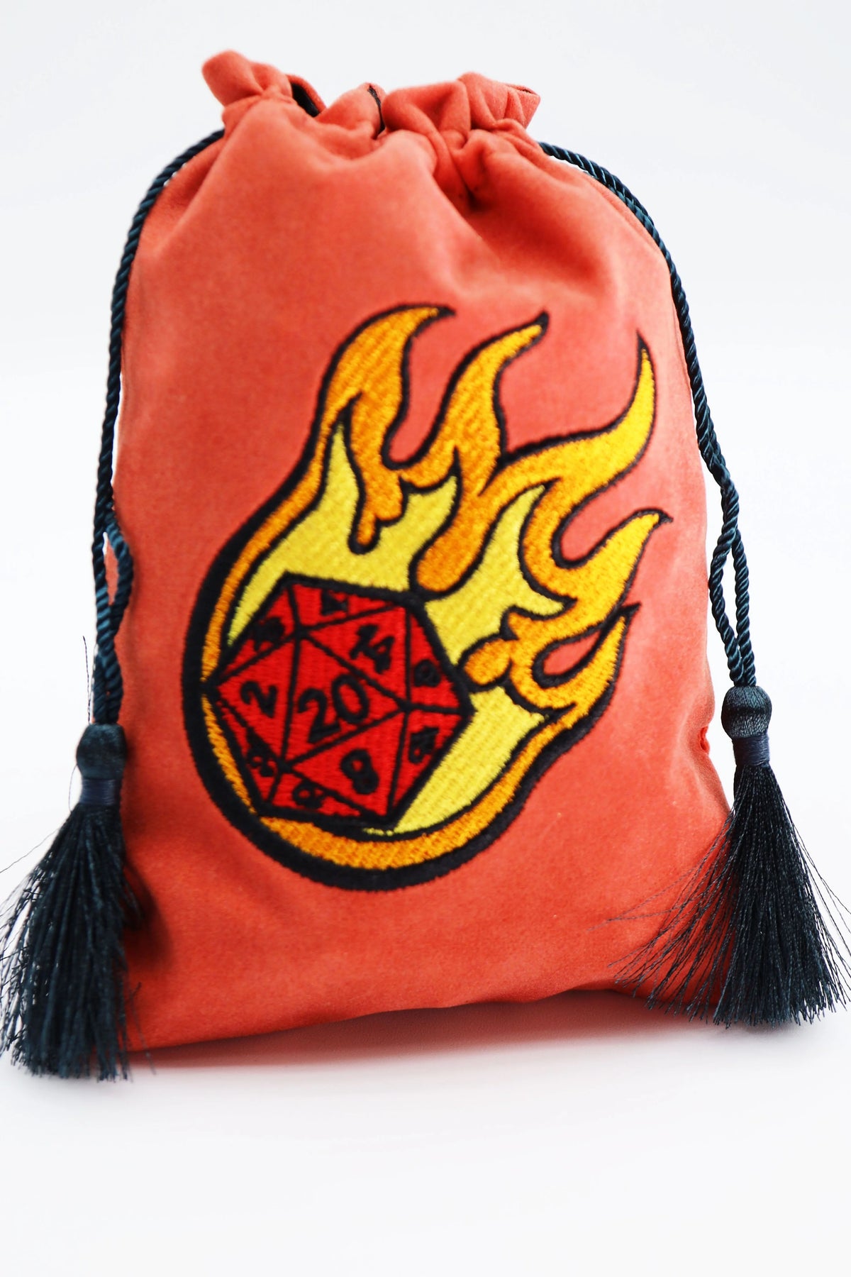 Pochette à dés - Dé Boule de Feu