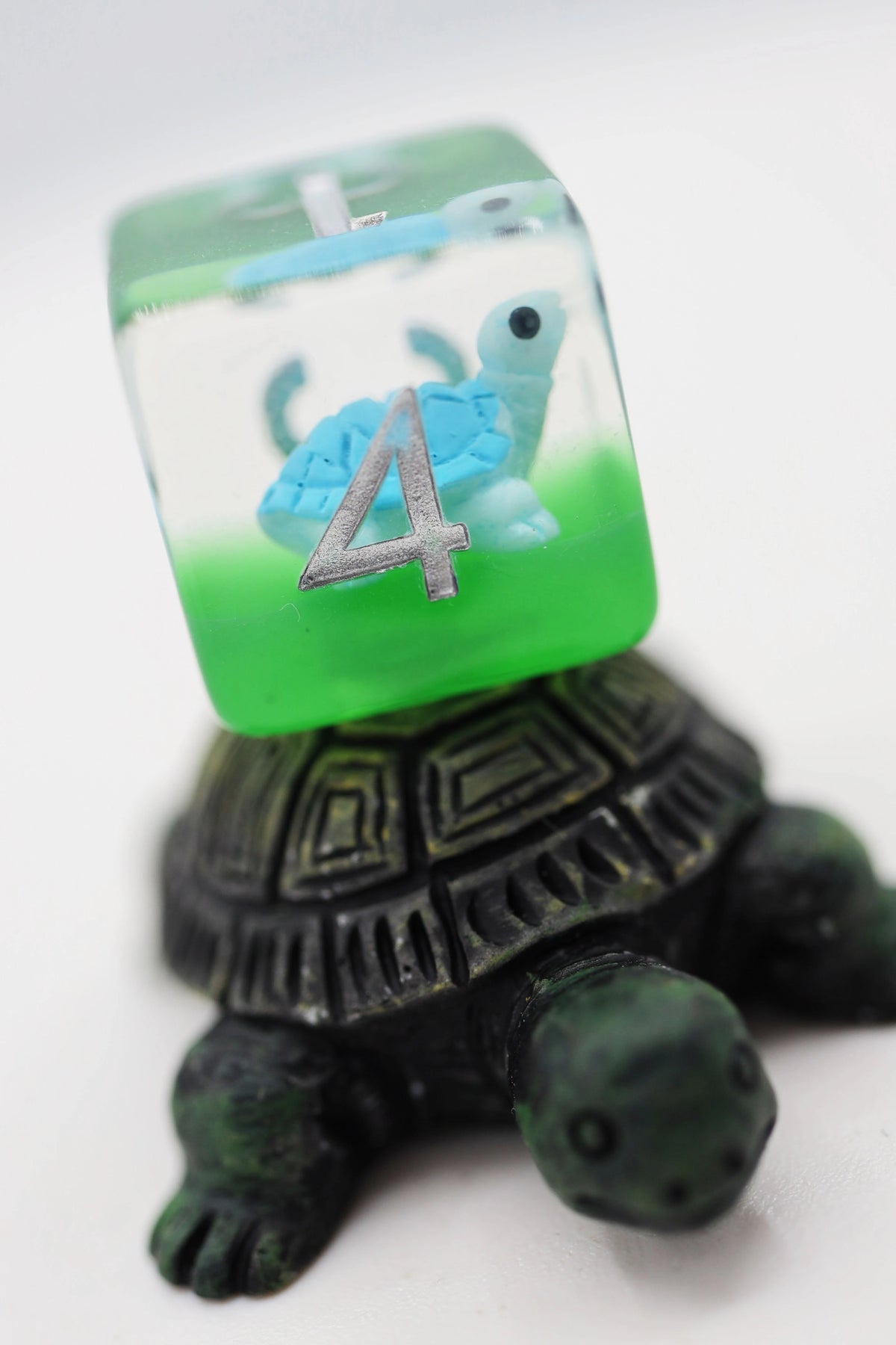 Table Top Cafe Splash Turtle RPG Dice Set