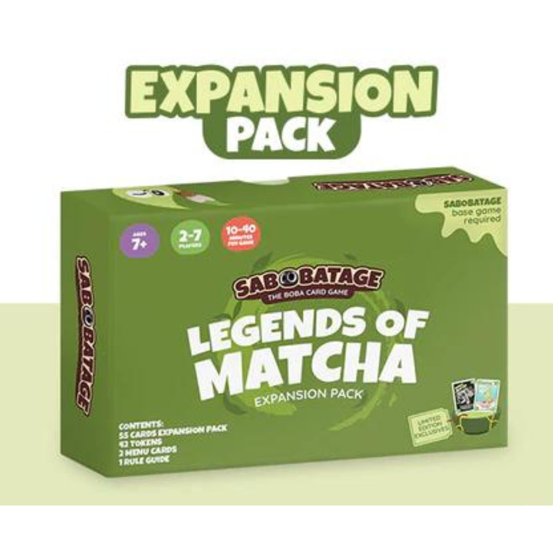 Sabobatage - Legends of Matcha Expansion Pack