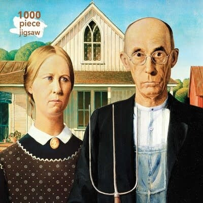 Table Top Cafe Puzzle: 1000 American Gothic