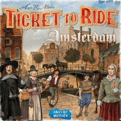 Table Top Cafe Ticket to Ride Express - Amsterdam