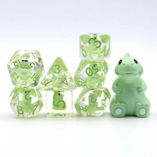 Table Top Cafe Baby T Rex RPG Dice Set