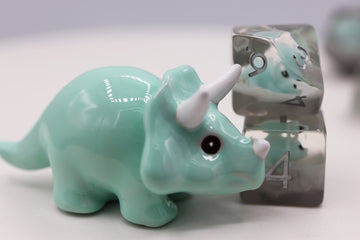 Table Top Cafe Baby Triceratops RPG Dice Set