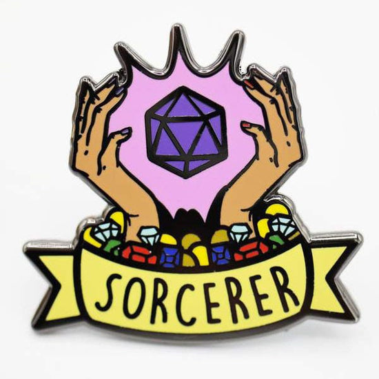 Table Top Cafe Banner Class Pins: Sorcerer