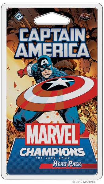 Table Top Cafe Marvel Champions: LCG: Captain America Hero Pack