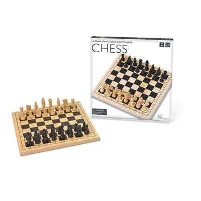 Table Top Cafe Wooden Chess Set 11.5&quot;