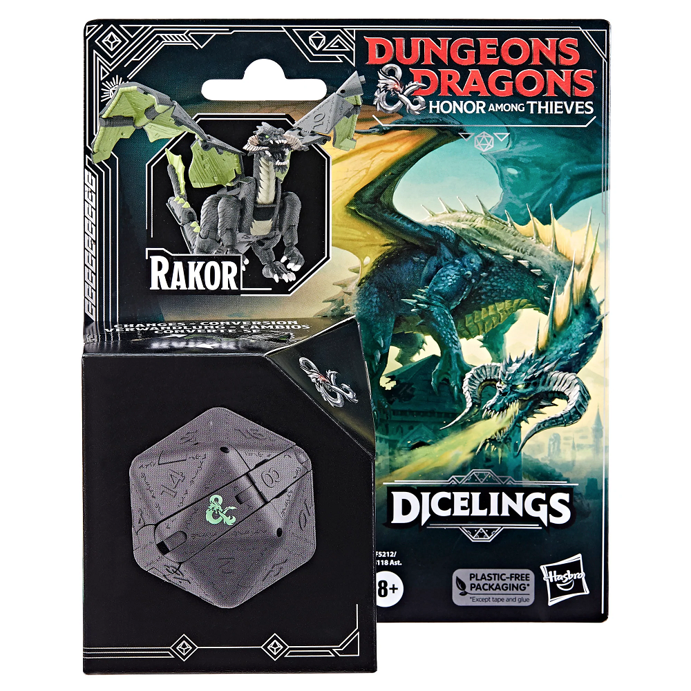 D&amp;D Honor Among Thieves Dicelings: Black Dragon