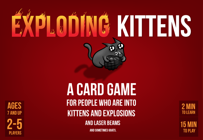Table Top Cafe Exploding Kittens