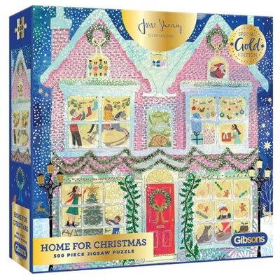 Casse-tête : Puzzle de 500 pièces La maison pour Noël