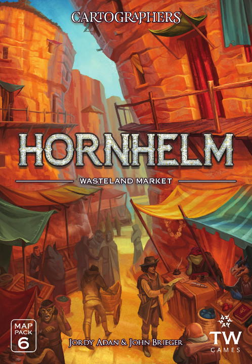 Cartographers Heroes Map Pack 6: Hornhelm Market
