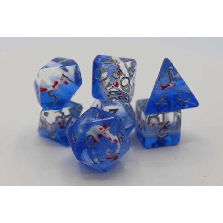 Table Top Cafe Koi Pond RPG Dice Set