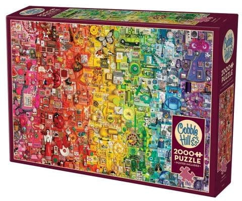 Table Top Cafe Puzzle: 2000 Rainbow