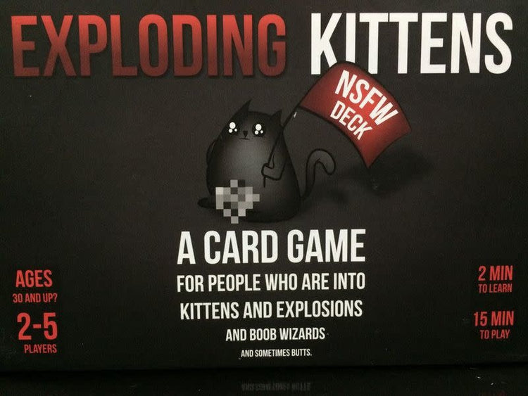 Table Top Cafe Exploding Kittens (NSFW Expansion)