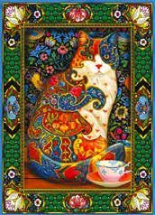 Table Top Cafe Puzzle: 1000 Painted Cat