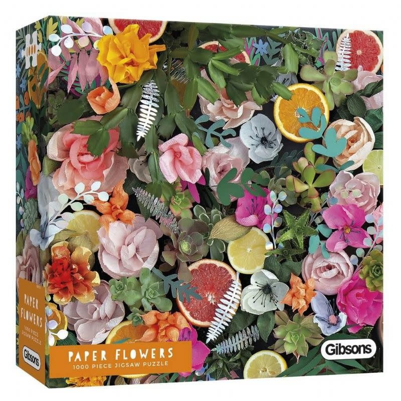 Table Top Cafe Puzzle: 1000 Paper Flowers
