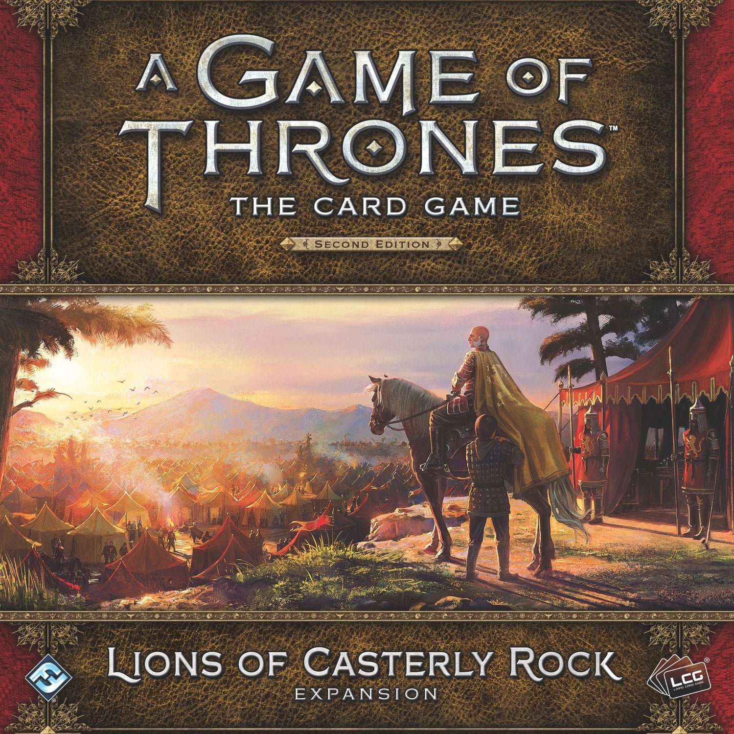 Table Top Cafe Game of Thrones: The Card Game (Second Edition) - Lions of Casterly Rock