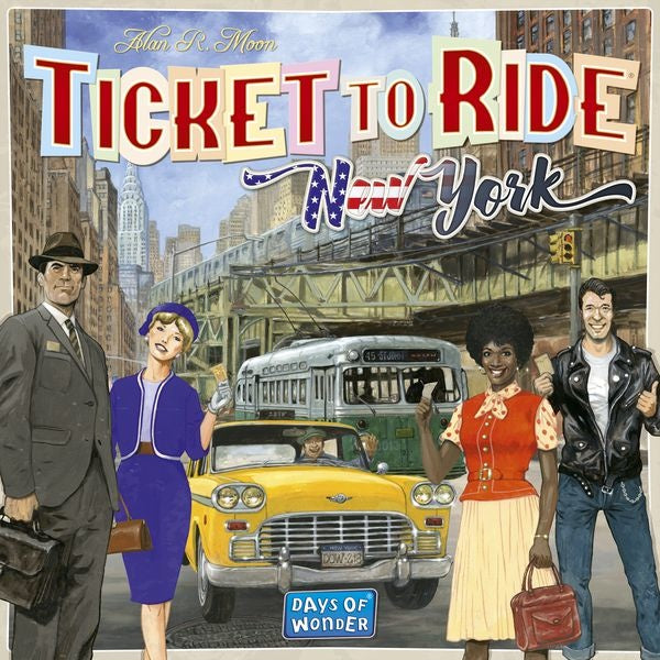 Table Top Cafe Ticket to Ride: New York