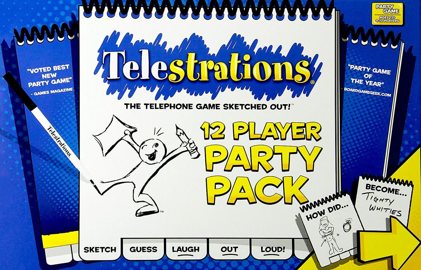 Table Top Cafe Telestrations: 12 Player Party Pack