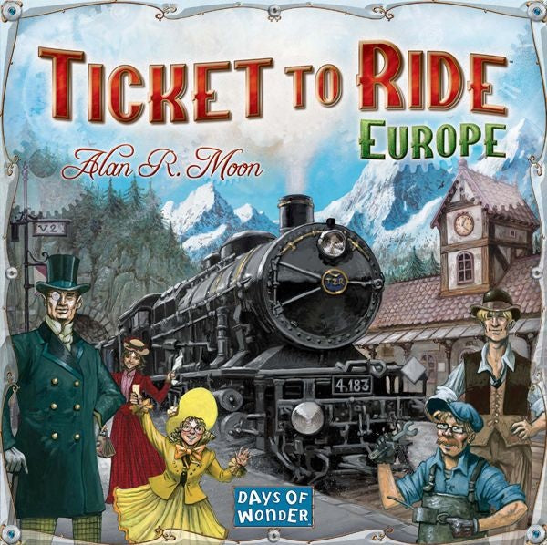 Table Top Cafe Ticket to Ride: Europe