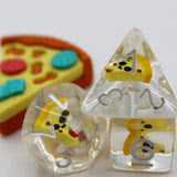 Table Top Cafe Pizza RPG Dice Set