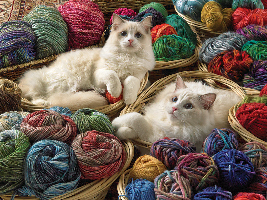 Table Top Cafe Puzzle: 1000 Ragdolls