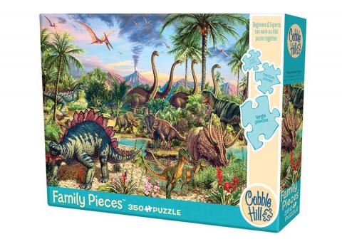 Table Top Cafe Puzzle: 350 Prehistoric Party (Family)