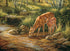 Table Top Cafe Puzzle: 350 Deer Family (Family)