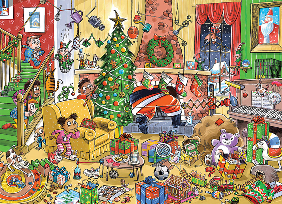 Puzzle: 350 Catching Santa (Family)