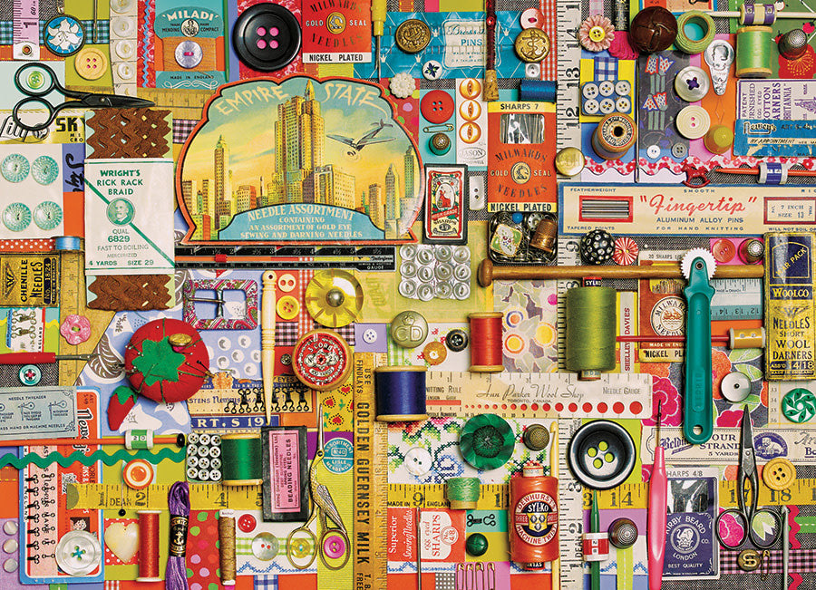 Puzzle: 1000 Sewing Notions