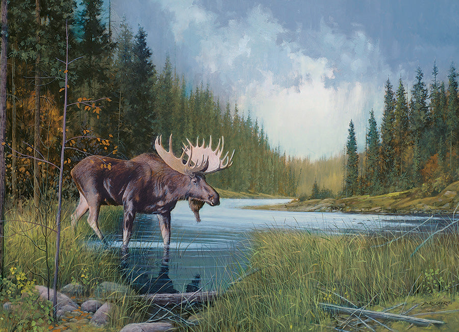 Table Top Cafe Puzzle: 1000 Moose Lake