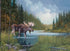 Table Top Cafe Puzzle: 1000 Moose Lake