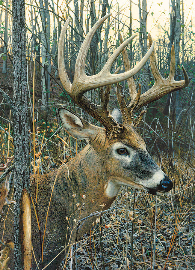 Table Top Cafe Puzzle: 1000 White-tailed Deer