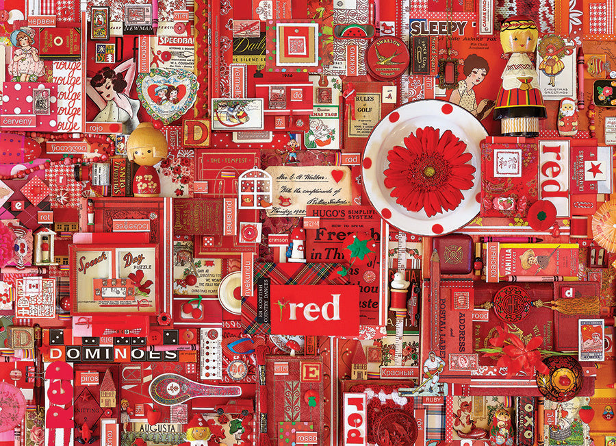 Puzzle: 1000 Red