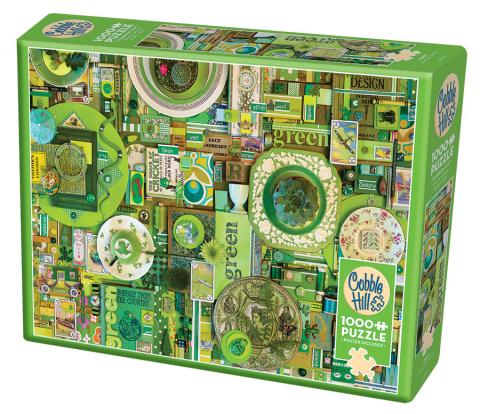 Table Top Cafe Puzzle: 1000 Green