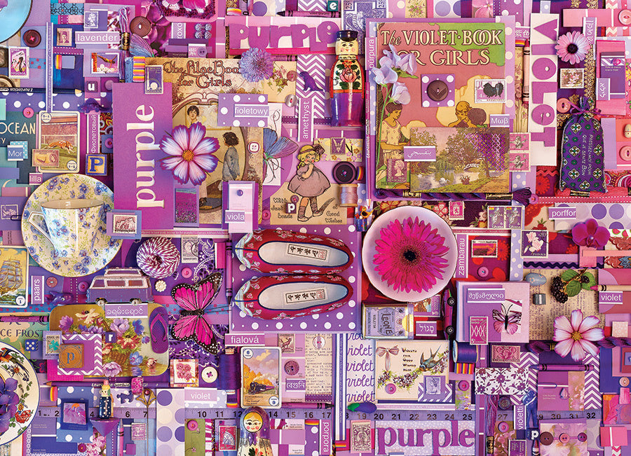 Puzzle: 1000 Purple