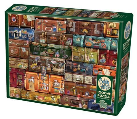 Table Top Cafe Puzzle: 1000 Luggage