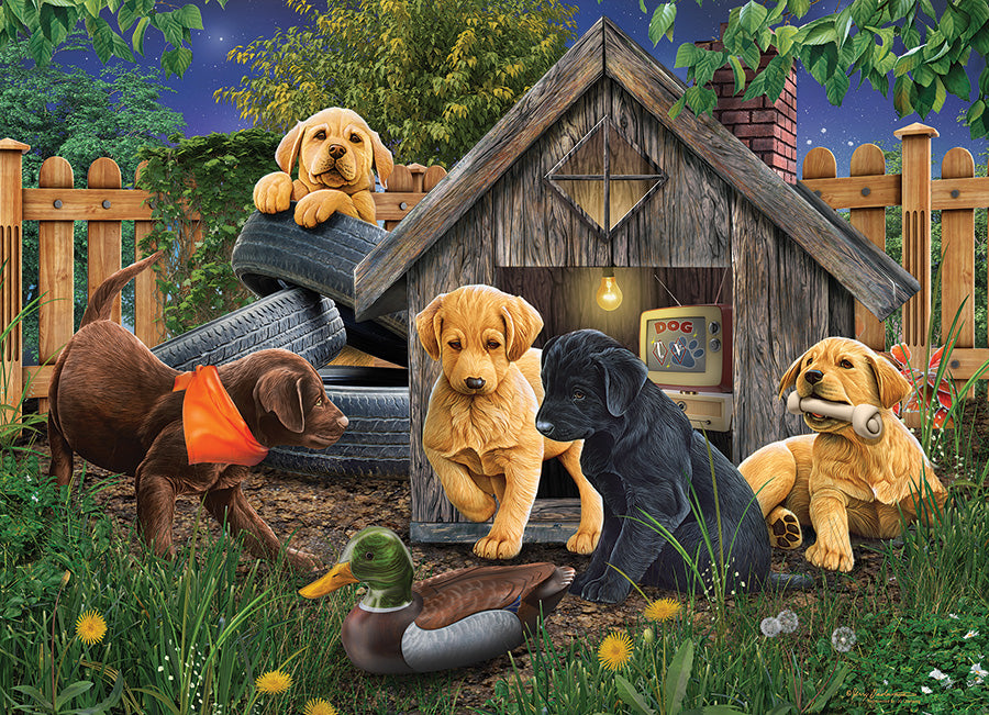 Puzzle: 1000 In the Doghouse