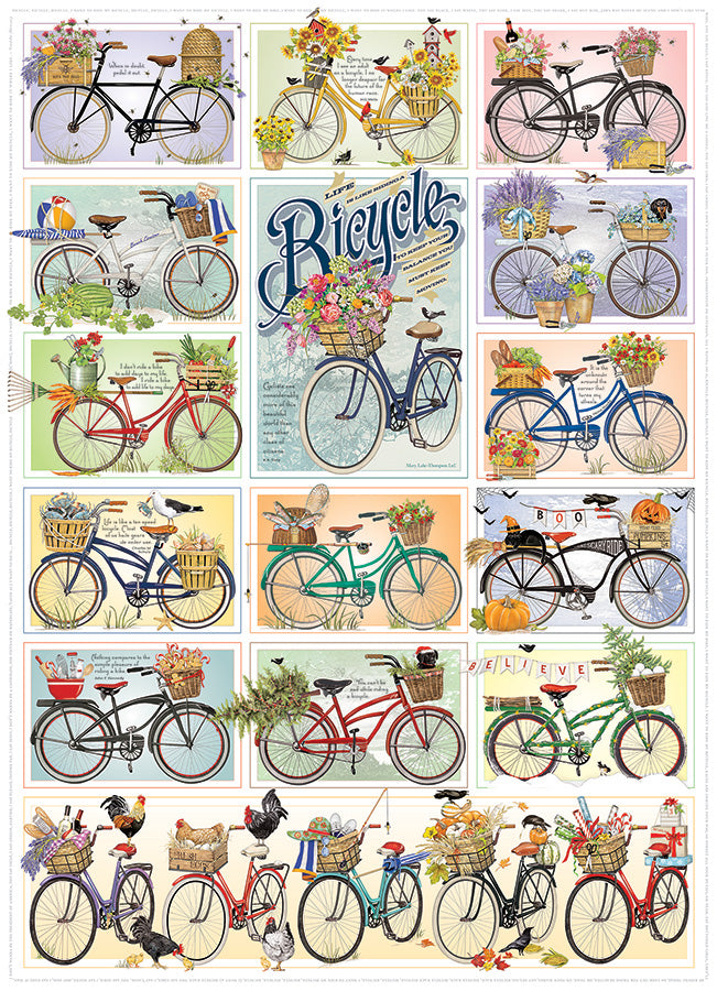 Puzzle: 1000 Bicycles