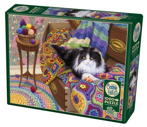 Table Top Cafe Puzzle: 1000 Comfy Cat