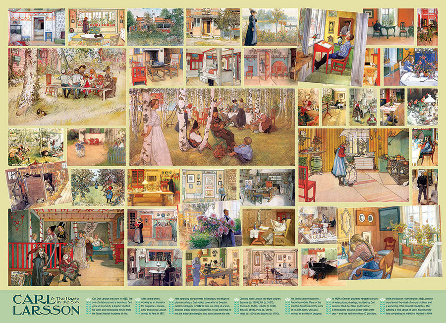 Table Top Cafe Puzzle: 1000 Carl Larsson