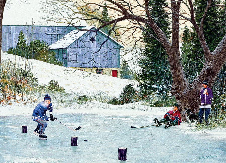 Table Top Cafe Puzzle: 500 Hockey Drills