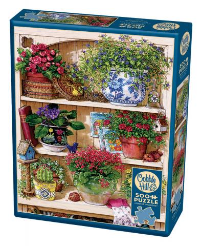 Table Top Cafe Puzzle: 500 Flower Cupboard