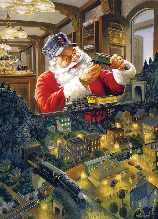 Table Top Cafe Puzzle: 500 Santa&