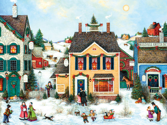 Table Top Cafe Puzzle: 275 Christmas Town