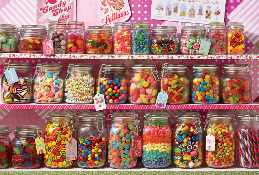 Table Top Cafe Puzzle: 2000 Candy Store