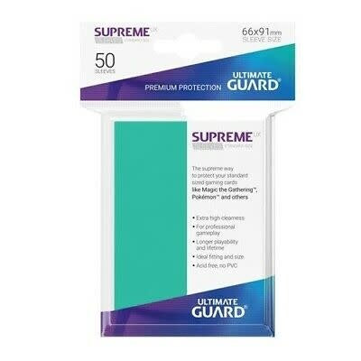 Table Top Cafe Ultimate Guard Supreme Sleeves Standard Royal Blue