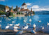 Table Top Cafe Puzzle: 1000 Lakeshore Swans