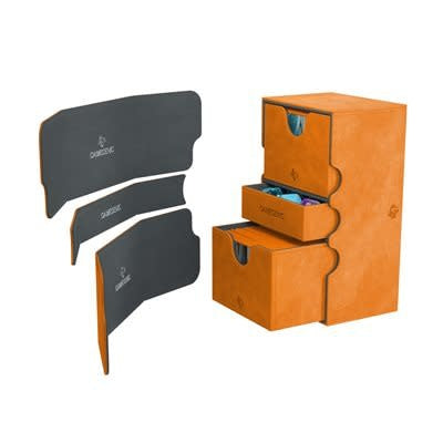 Table Top Cafe Deck Box Orange Stronghold 200ct