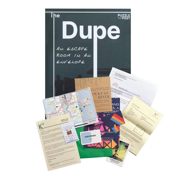 Puzzle Post - Escape Room in An Envelope - THE DUPE